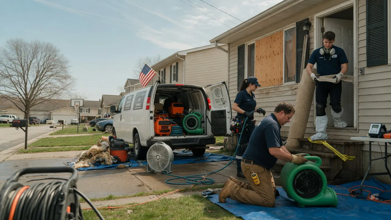 Water Damage Restoration in Palos Hills, IL near me